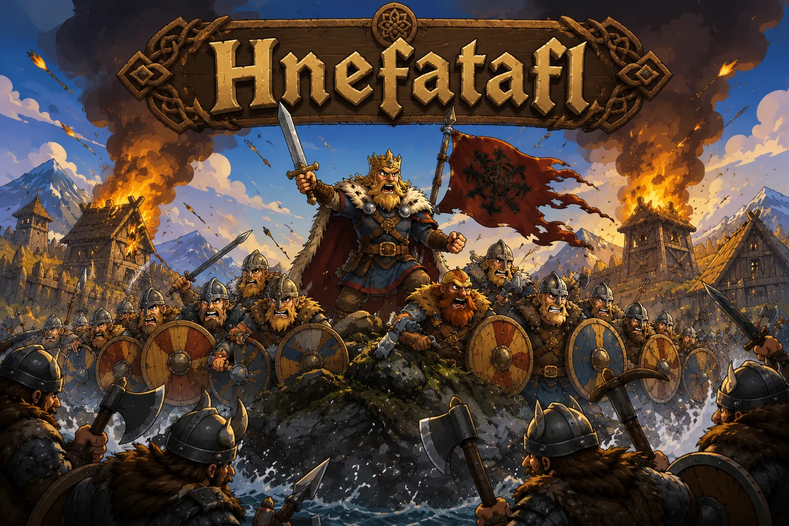 Hnefatafl - Viking Board Game